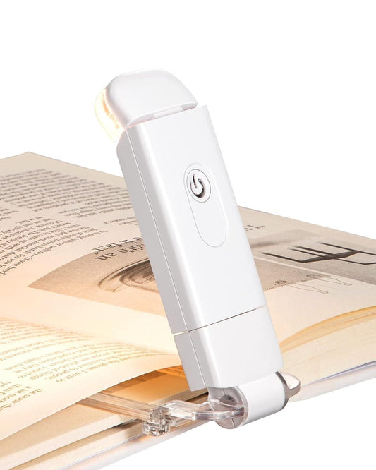 The Night Scholar™ – USB Rechargeable Book Light with Adjustable Eye-Shield Technology